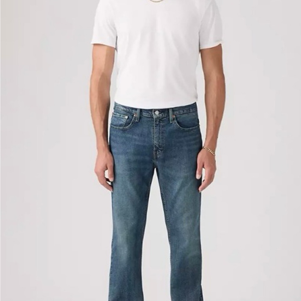 Levi's Men's Classic Blue Straight Jeans